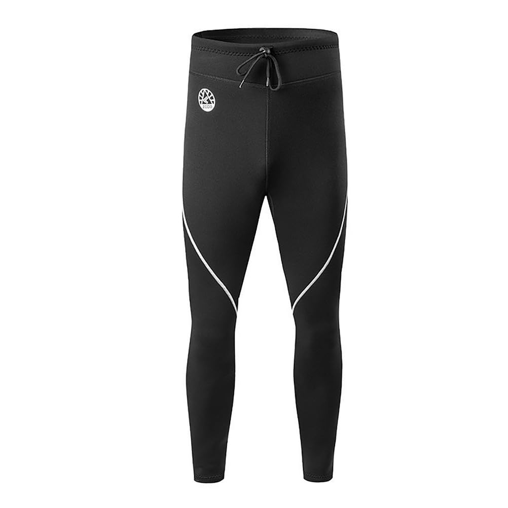 Pantaloni Muta 1.5MM per Uomo e Donna, Pantaloni da Immersione in Neoprene Lunghi, Mantengono Il Calore per Surf, Kayak, Nuoto, Immersioni Subacquee e Pesca in Apnea