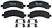 Raybestos PGD974AC Professional Grade Ceramic Disc Brake Pad Set