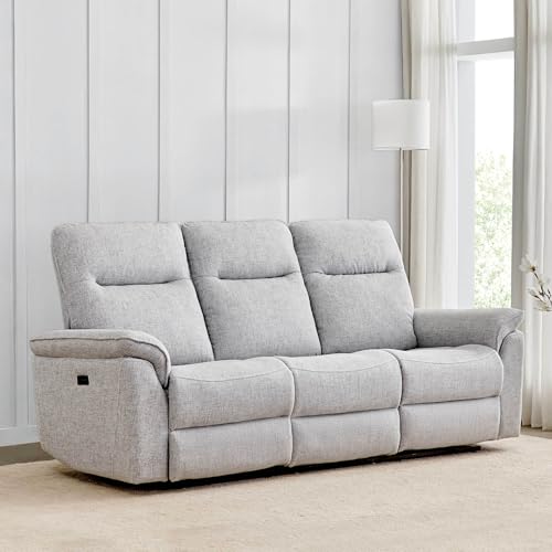 Image of Home Centre | Artise | Fabric | Solid Wood | Recliner Sets | Grey | Sofa Set 3+2 | 1 Year Warranty