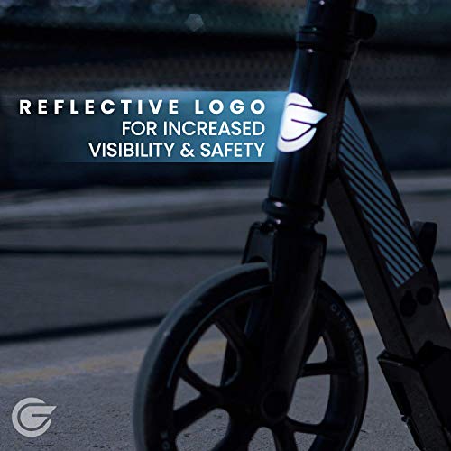 Cityglide C200 Scooter For Adults -Foldable, Lightweight, Adjustable Adult Scooter 220 Lbs Capacity - Kick Scooters For Adults With Carry Strap And Kickstand (Red) #TOP6