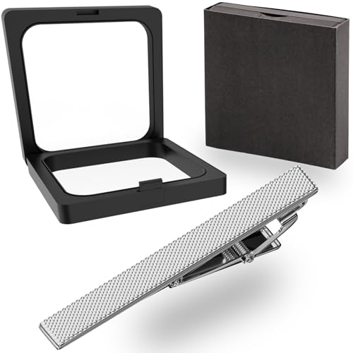Fermacravatta Idea Regalo per Uomo - Anniversario, Natale, San Valentino, Compleanno, Laurea, Matrimonio, Festa, Nuovo Lavoro - Unico Regalo per Marito o Fidanzato