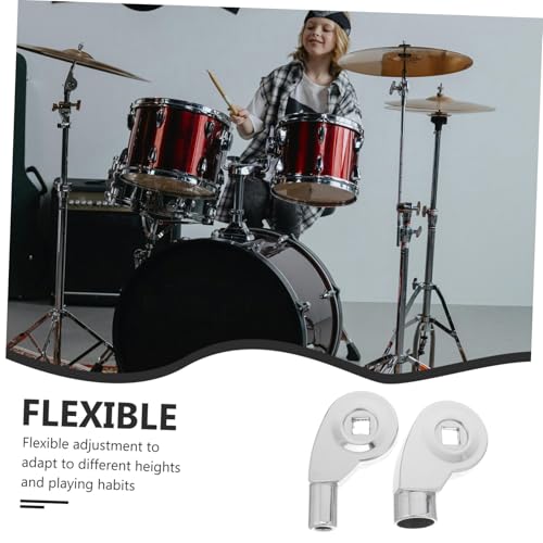 Pieza de conexión para rack de batería soporte de platillo para set de batería clamp accesorios profesionales para bateristas miniatura 7