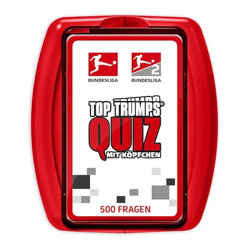 Top Trumps Quiz Bundesliga Edition Edition - Quiz Kartenspiel für Bundesliga Fans! - Fanartikel & Merchandise - Kartenspiel für 2+ Spieler ab 6+ Jahren - Deutsch