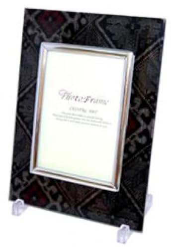 [はじめ商事(大島紬染織工房HAJIMESHOJI)]クリスタル大島紬 フォトフレーム