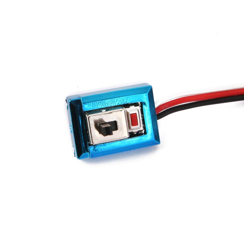Controlador de Velocidad Sin Escobillas con ESC de 120 a para Coches/Camiones Crawler de Escala 1/8 Y 1/10.