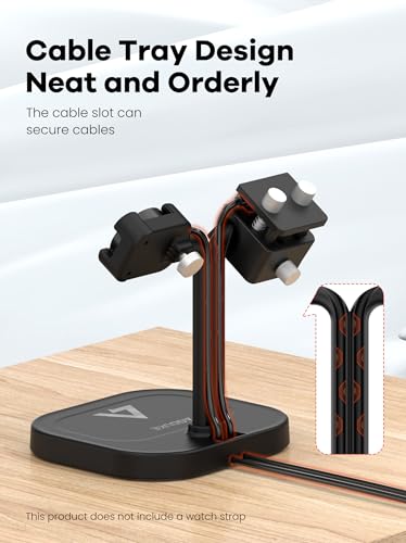 Base de carga universal dual ajustable para smartwatch Samsung y Google 5