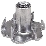 #10-32 Deluxe 6-Prong T-Nuts 50 Pcs.