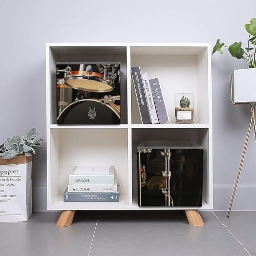 Cube de rangement pliable rigide doté d'une poignée solide