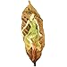 Statua Da Giardino Fatine Addormentate – Due Bambine Su Foglia – Resina Dipinta A Mano – 8,1x19,1 Cm