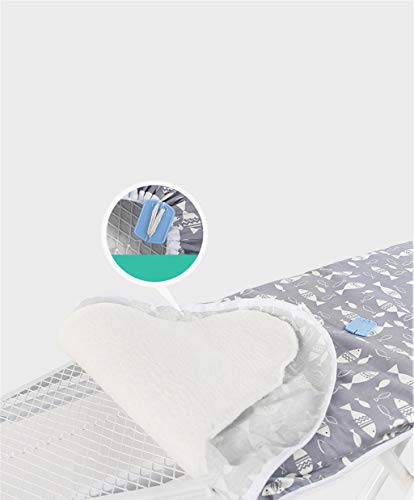 Allarga I Ganci da Stiro, Stampa Floreale Spessore Pieghevole 7 Cm ASSE da Stiro Negozio di Abbigliamento per La Casa Guardaroba ASSE da Stiro Risparmia Spazio - Image 5