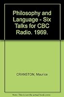 Philosophy and Language  Six Talks for CBC Radio B000WUTO50 Book Cover