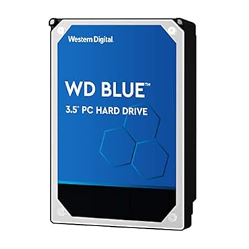Western Digital Disco rígido interno Blue WD5000AZLX 500 GB 7200 RPM 32 MB de cache SATA 6,0 Gb/s 3,5 polegadas