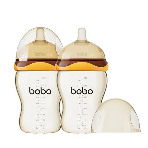 Yohkoh Baby Bottles - Newborn Wide Neck Baby Bottles With Slow Flow Breast-Like Nipple cover