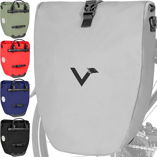 Valkental® Große & wasserdichte Gepäckträgertasche - Fahrradtasche für Gepäckträger...