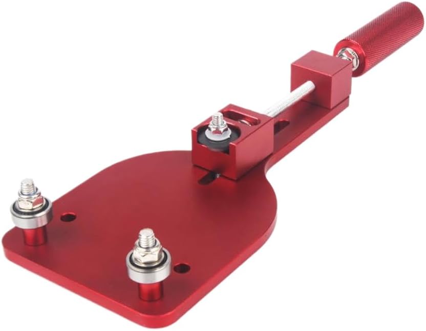 Aluminum Oil Filter Cutter Tool 77750 Compatible with Auto Accessories Compatible With Filters 2-3/8" To 4-3/4" Cutting Range(Red)