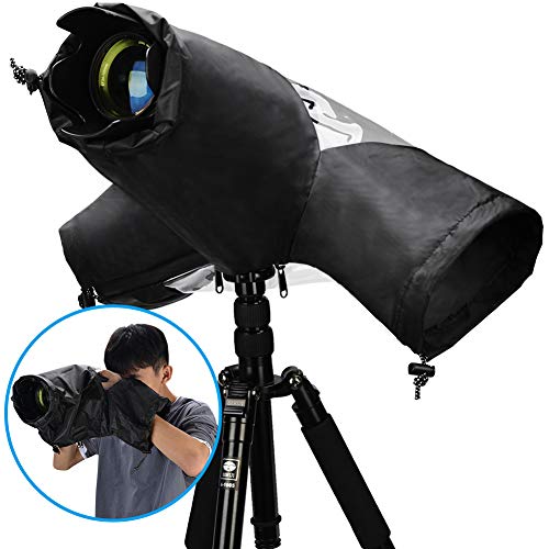 Professional Photo Rain Cover, CADeN Rain-Waterproof Camera Protector Cover for Canon Nikon Sony