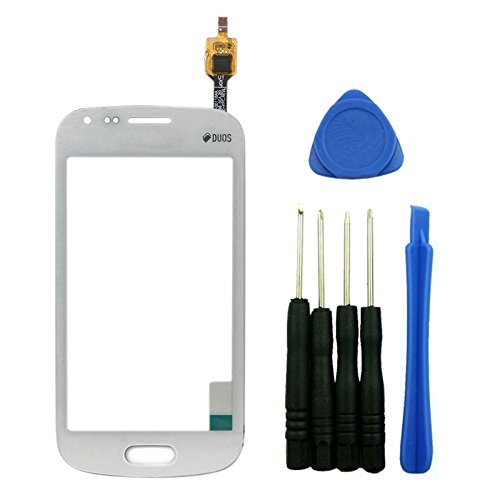 For Samsung Galaxy Trend Plus S7580 White digitalizzatore touch screen Glass Lens Replacement Repair Part
