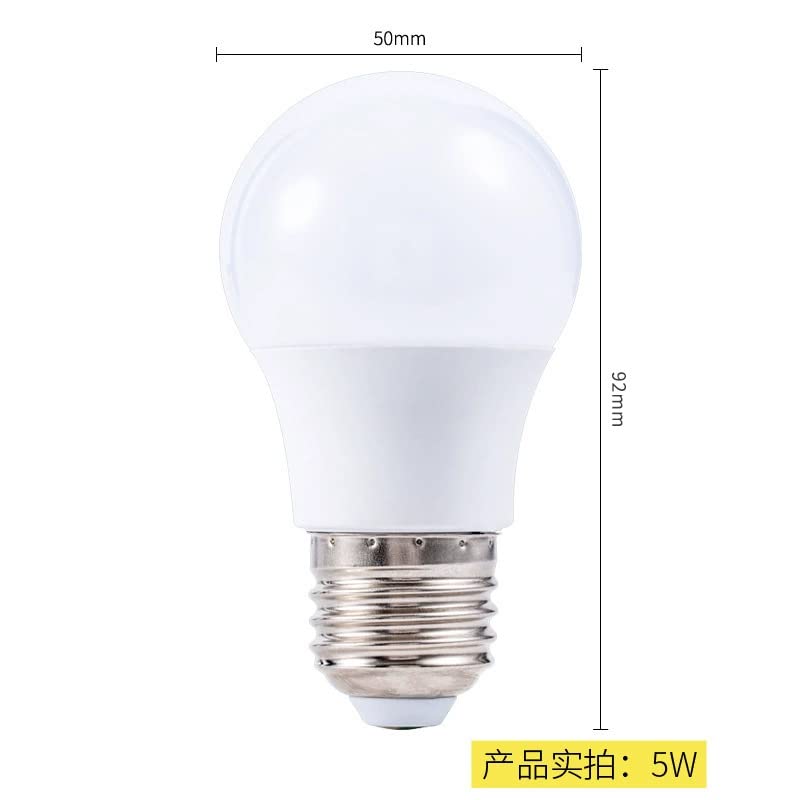 Luci 20 Pezzi/Lotto LED Lampadina dimmerabile a Tre stadi A50/A60 E27 Lampadina LED Lampada di Illuminazione a LED per Uso Domestico Lampadine per Uso Domestico in plastica + Alluminio