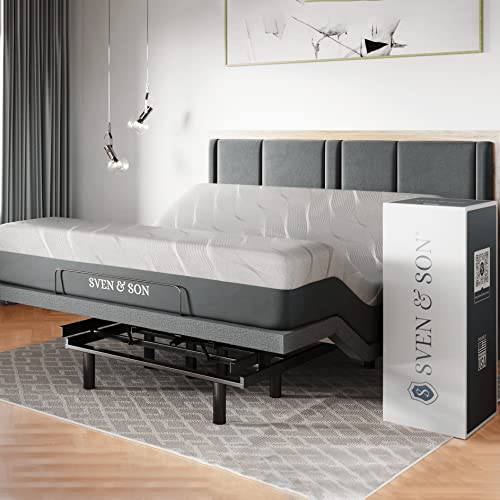 Sven & Son King Adjustable Bed Base Frame + 14