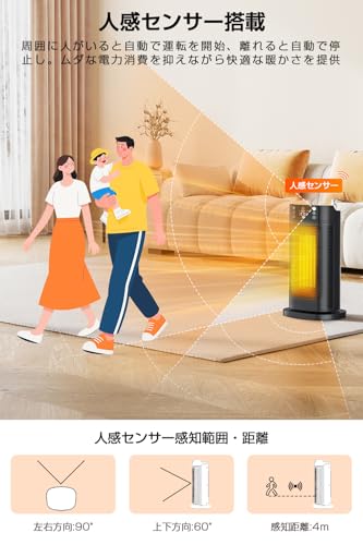 Mejor セラミックファンヒーター 2000A の商品画像 5