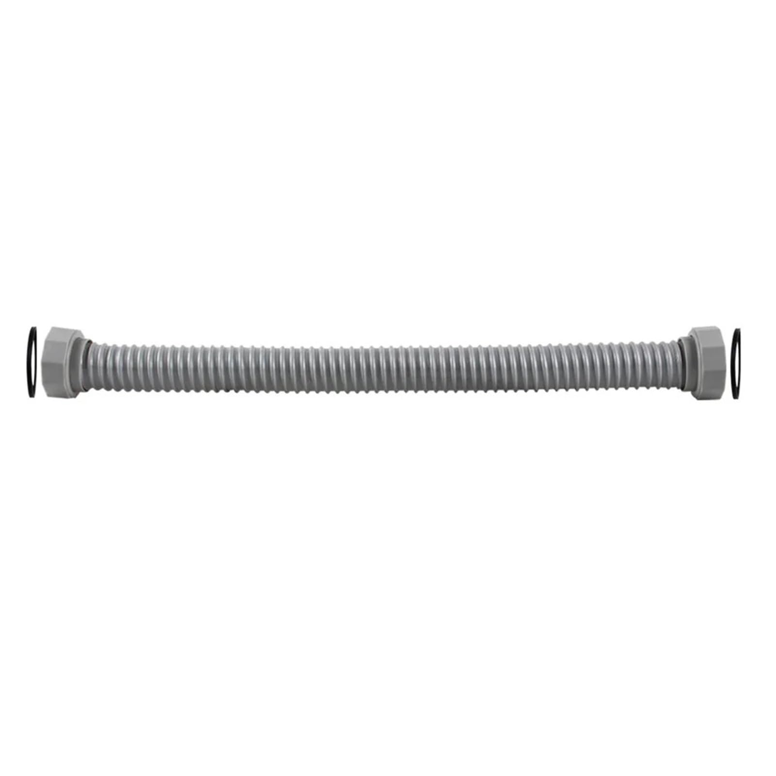 2 stücke Waschbecken Abflussrohr 45cm Küche Ablauf Schlauch Anschluss Drainage Rohr Doppel Headed Spirale Gewinde