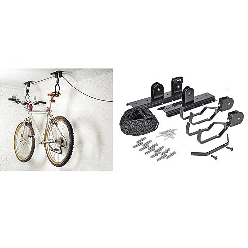 Haushalt International Fahrradlift Fahrradgarage Fahrrad Halter Fahrradhalter Seilzug Haushalt International Fahrradlift Fahrradgarage Fahrrad Halter Fahrradhalter Seilzug