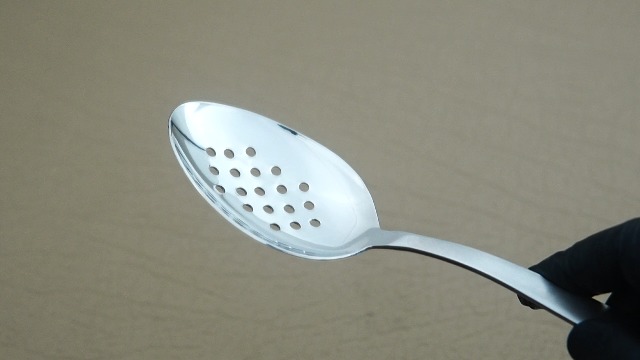 Amazon.com: BNAZIND Kunz Perforated Spoon–XL | Silverware 18/10