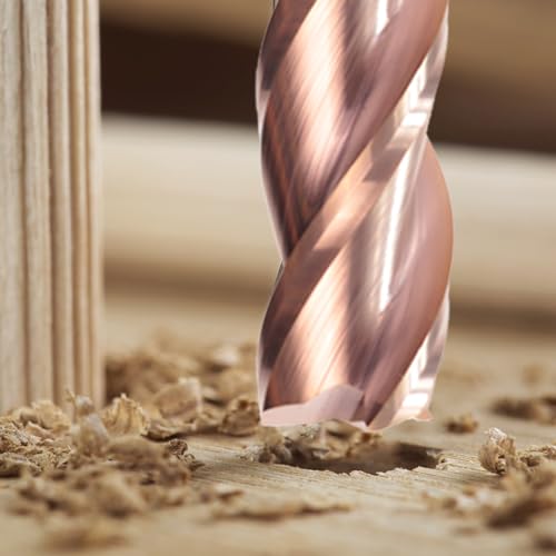 Image of NZ 3 Flute 1 /2 inch Square End Mill with TiSiN Coating | Milling Cutter HRC55 for Machining Aluminum and Copper