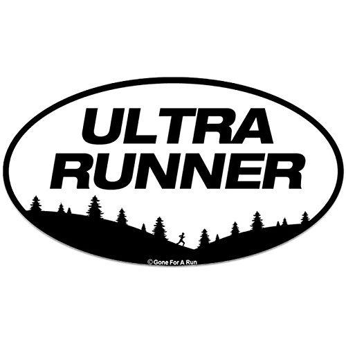 Gone For a Run Running Car Magnet | Ultra Runner
