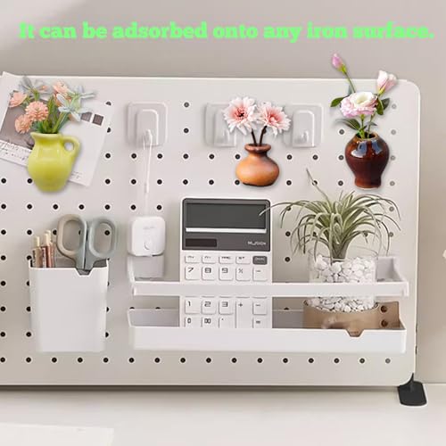 8 imanes mini jarrón de cerámica para refrigerador miniatura 7