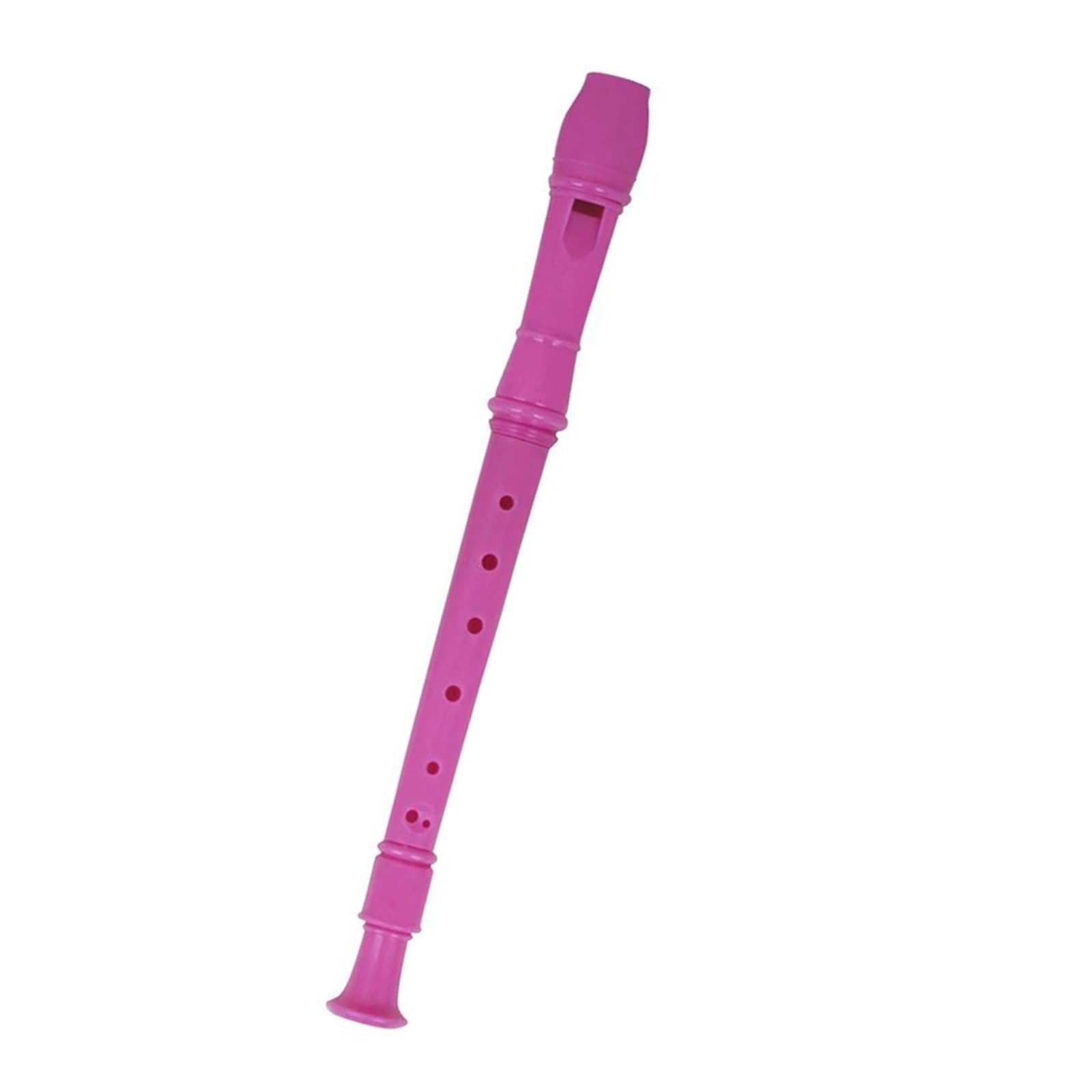 Flauto Dolce Professionale Flauto Dolce Soprano A 8 Fori (materiale ABS) Ideale Per I Principianti(Rose Red)