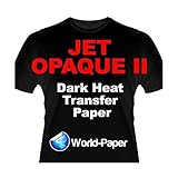 JET-OPAQUE II HEAT TRANSFER PAPER 8.5 X 11' CUSTOM PACK 10 SHEETS