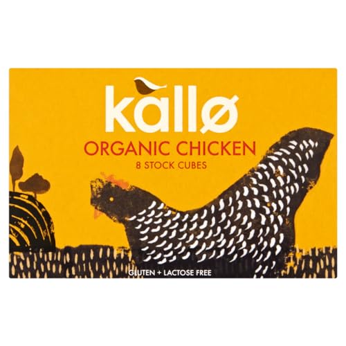 Kallo 8 Organic Stock Cubes Chicken, 88g