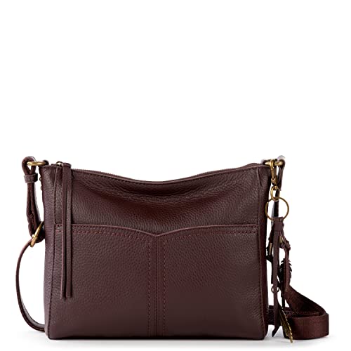 The Sak Alameda Leather Crossbody Purse - Leather Women's Handbag for Everyday & Travel - Cross Body Bag With Zipper
