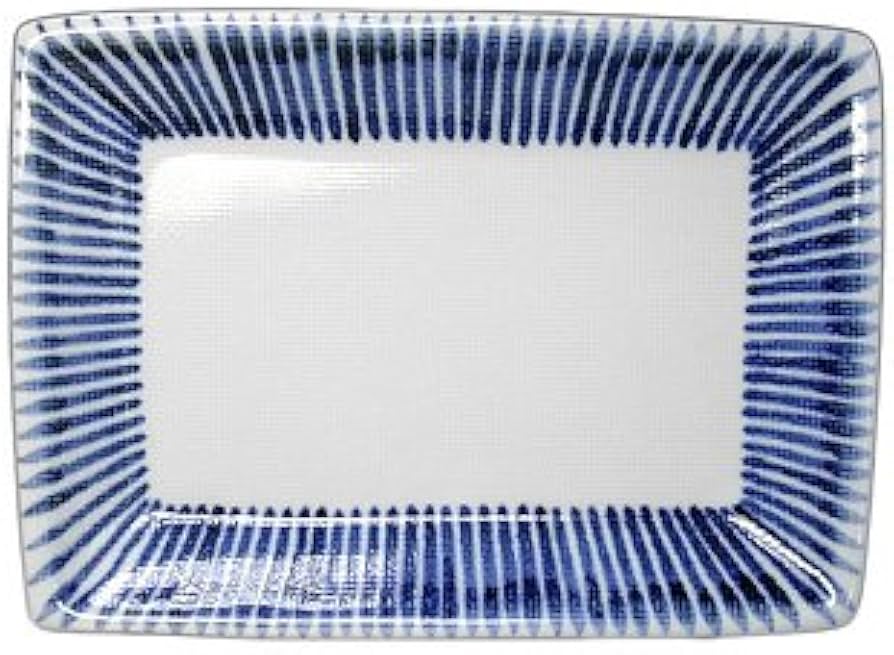 砥部焼 梅山窯角平皿 6枚セット 砥部焼 梅山窯角平皿 6枚セット