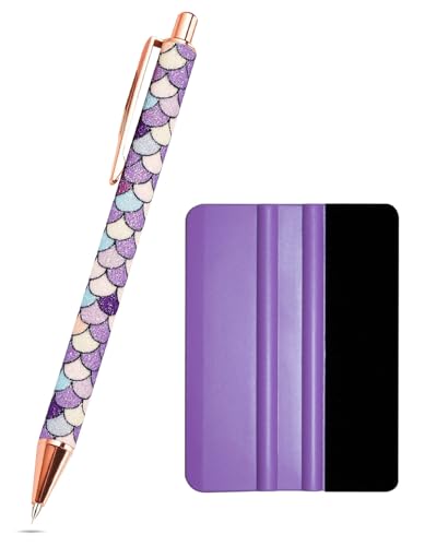Craft Weeding Pen Tool Set Essential Adhesive Vinyl Kits Precision Pin Pen Tools for Cricut Air Silhouette Siser Oracal Accessories Purple