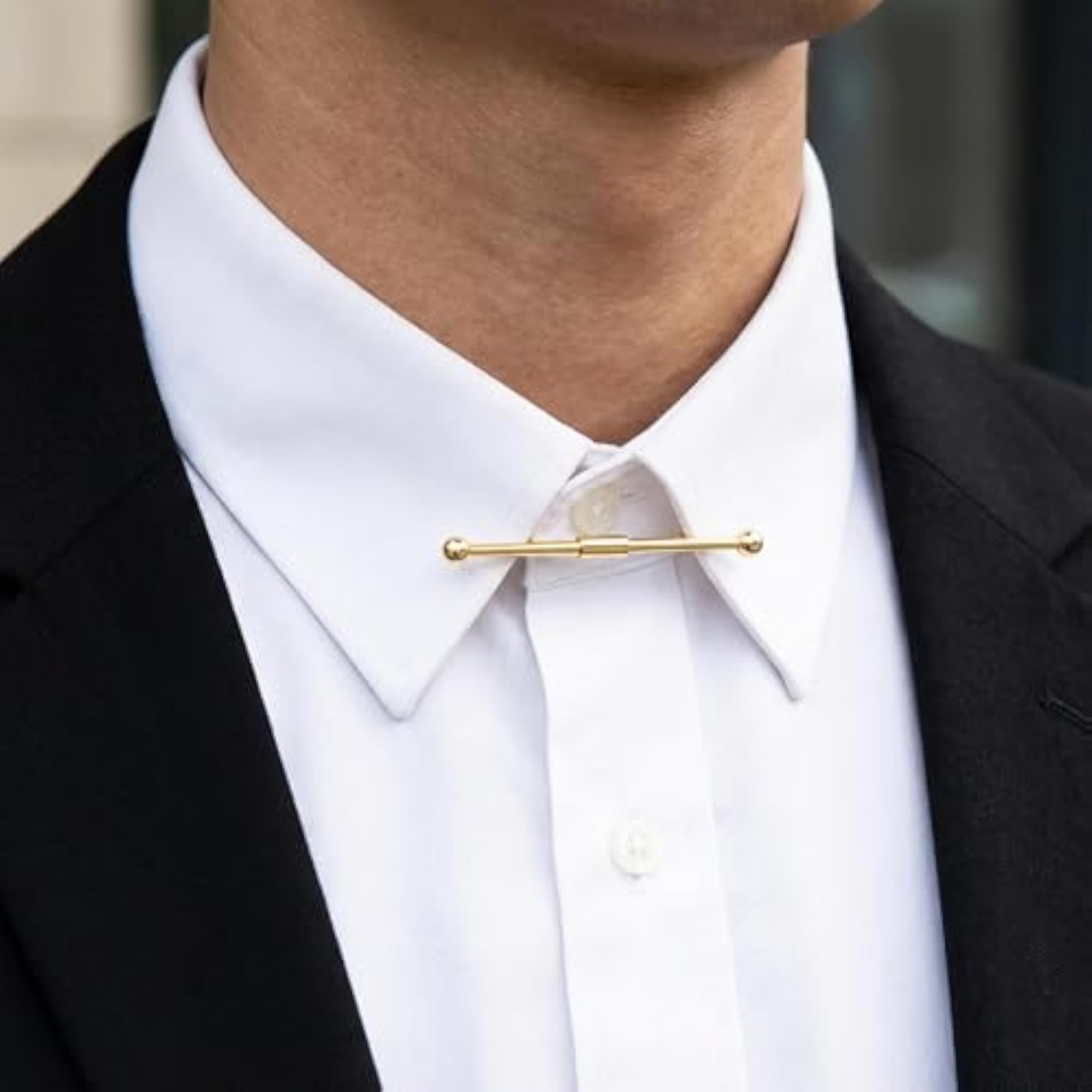 2 Pcs Tie Pin for Men, Formal Attire