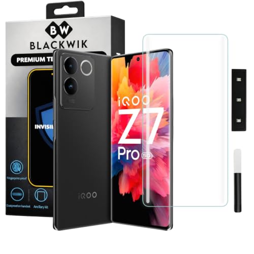 Image of Blackwik UV Curved Tempered Glass for iQOO Z7 Pro | 1-Pack