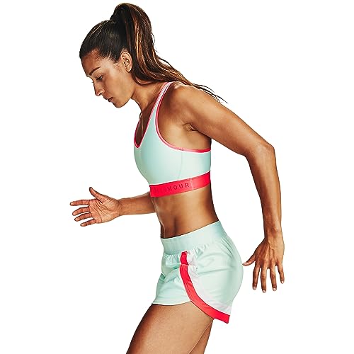 Image of Under Armour Women's Armour Mid Heathered Sports Bra