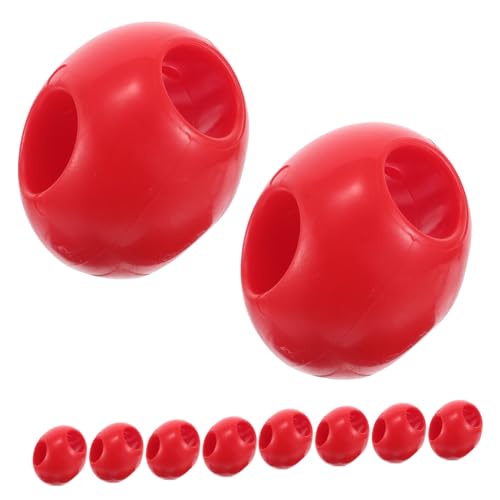 Totority Plastic Climbing Buckle Set 10pcs Gymnastics Rope for Boys and Girls Kindergarten Outdoor Playground Accessories Integrated Buckle