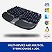 Cleave Split Ergonomic Mechanical Keyboard, All-Day Comfort, Boosts Productivity, Natural Typing Posture, Tactile Optical Switches, Cushioned Palm Rest, Backlit Keys, TrulyErgonomic, Windows/Mac