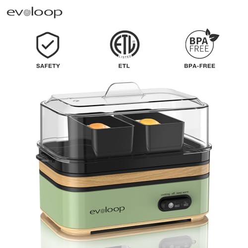 Evoloop Rapid Egg Cooker Electric 6 Eggs Capacity thumb #5