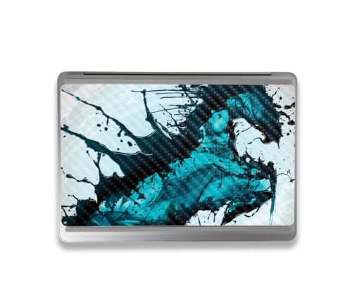 Image of MightySkins Carbon Fiber Skin Compatible with Microsoft Surface Laptop Studio 2 (2023) Full Wrap Kit - Wild Splash | Protective, Durable Textured Carbon Fiber Finish | Easy to Apply | Made in The USA