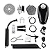 Samger Samger 2 Temps Kit Moteur Velo Gaz Moteur Kit de Conversion de Bicyclette(Noir, 80cc)