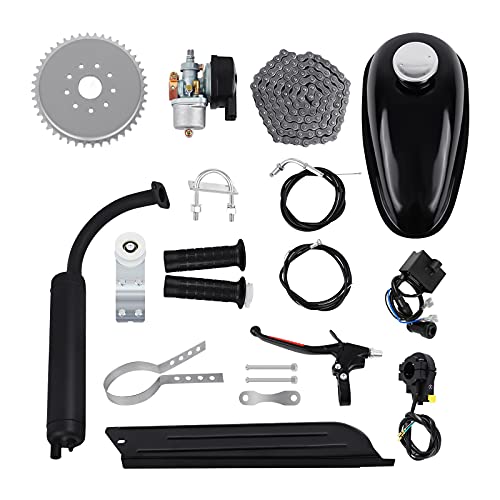 🚲Questo kit motore a benzina da 80 cc viene utilizzato per aggiornare la bici normale a una bici motorizzata