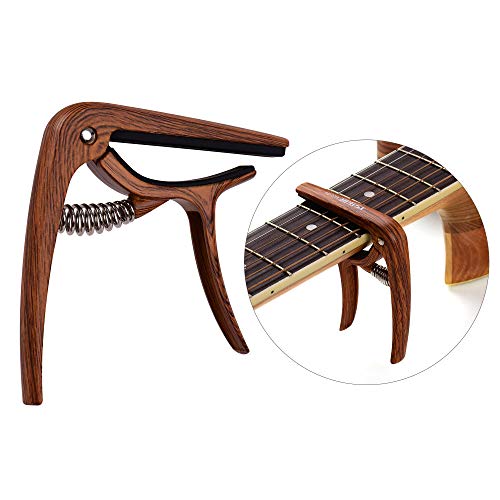 EURYTKS Accessoires d’instruments de Musique Clip de Variation de tonalité Capo en Alliage de Zinc, pour Guitares… - Les Beatles, Paul McCartney, John Lennon, RIngo Starr, George Harrison EURYTKS Accessoires d'instruments de Musique Clip de Variation de tonalité Capo en Alliage de Zinc, pour Guitares… – Image 5