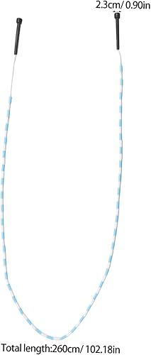 Miniatura 2 de Elastic Beaded Jump Rope for Adults Preschool Rhythm Training Fitness Skipping Rope Elastic for Coordination and Fun Exercise