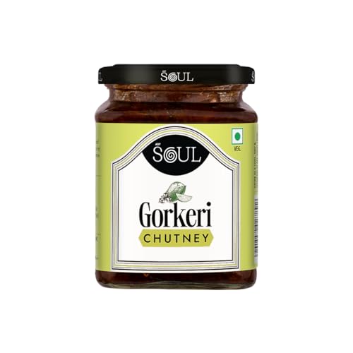 Image of ADF Soul Gorkeri Chutney | A sweet mango chutney crafted with mango chunks, jaggery, and traditional spices | Enjoy it as a delicious side with Indian breads or as a tasty addition to your everyday meals | 325 g.