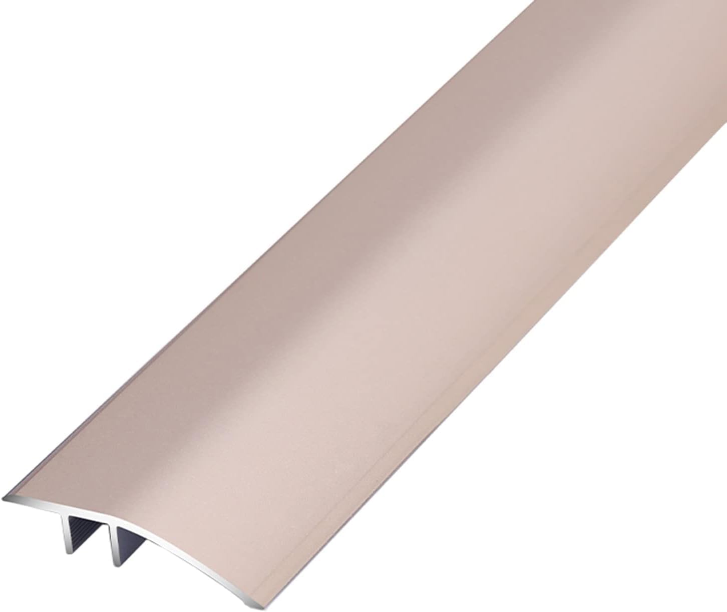 Floor Transition Strip Carpet to Tile, Modern Aluminum Floor Edging Trim, 4.2cm Wide, Easy to Install, 90cm(Style1)