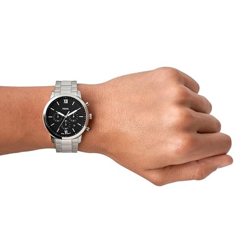 Image of Fossil Men's Watch, Neutra Quartz Stainless Steel Chronograph Watch for Men